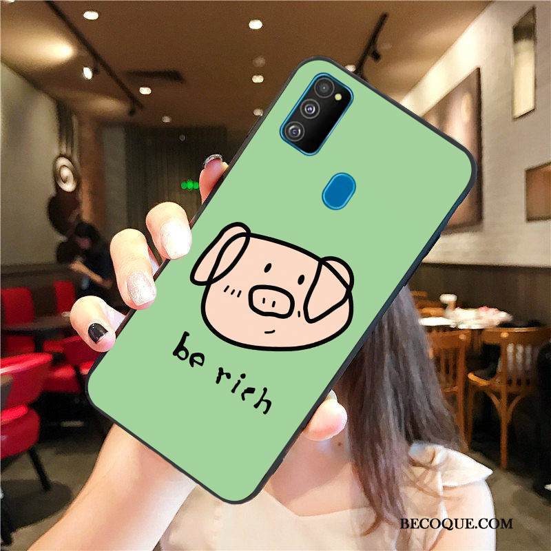 Kuori Samsung Galaxy M30s Suojaus Rakastunut Net Red, Kotelo Samsung Galaxy M30s Laukut Tide-brändi Murtumaton