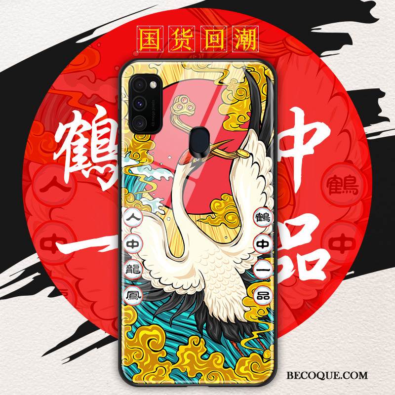 Kuori Samsung Galaxy M30s Suojaus Tuuli Trendi, Kotelo Samsung Galaxy M30s Rikkaus Keltainen