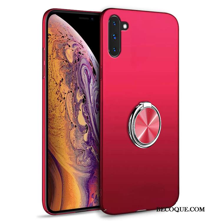 Kuori Samsung Galaxy Note 10 Kova Auto, Kotelo Samsung Galaxy Note 10 Punainen Puhelimen Kuoret