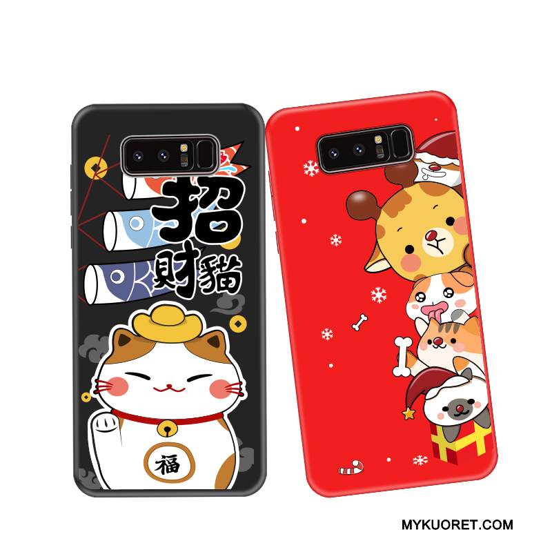 Kuori Samsung Galaxy Note 4 Luova Musta Puhelimen Kuoret, Kotelo Samsung Galaxy Note 4 Silikoni Murtumaton Persoonallisuus