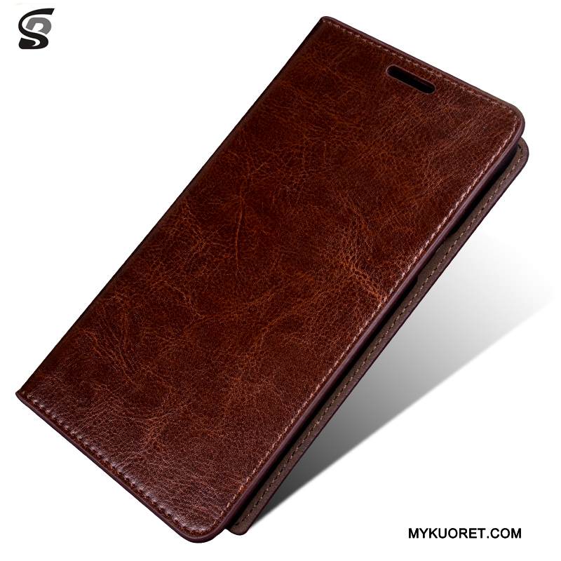 Kuori Samsung Galaxy Note 4 Suojaus Puhelimen Kuoret Murtumaton, Kotelo Samsung Galaxy Note 4 Nahka Takakansi