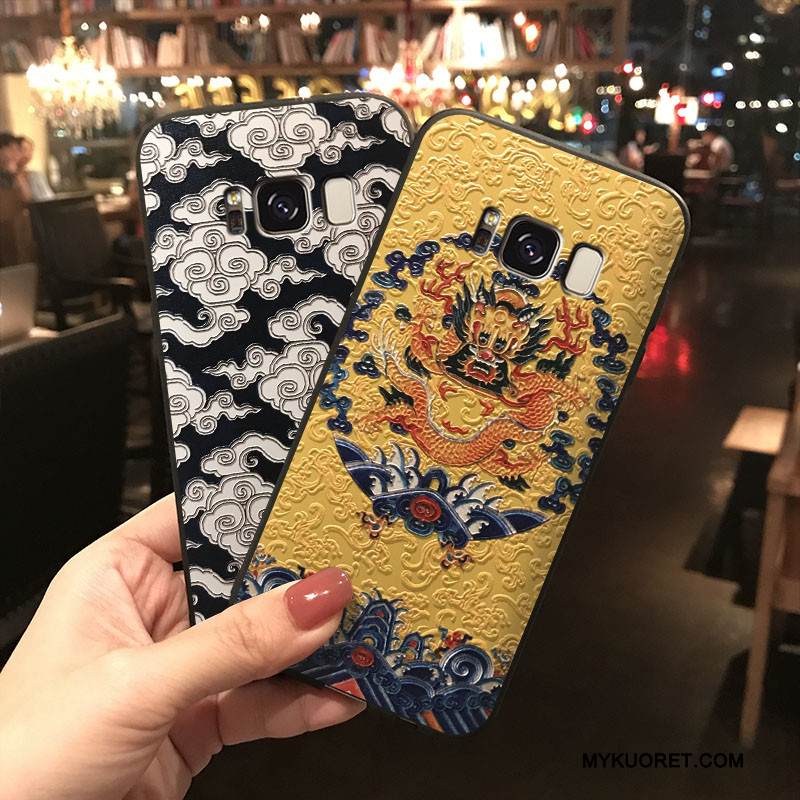 Kuori Samsung Galaxy Note 5 Laukut Murtumaton Puhelimen Kuoret, Kotelo Samsung Galaxy Note 5 Silikoni Keltainen Ripustettavat Koristeet