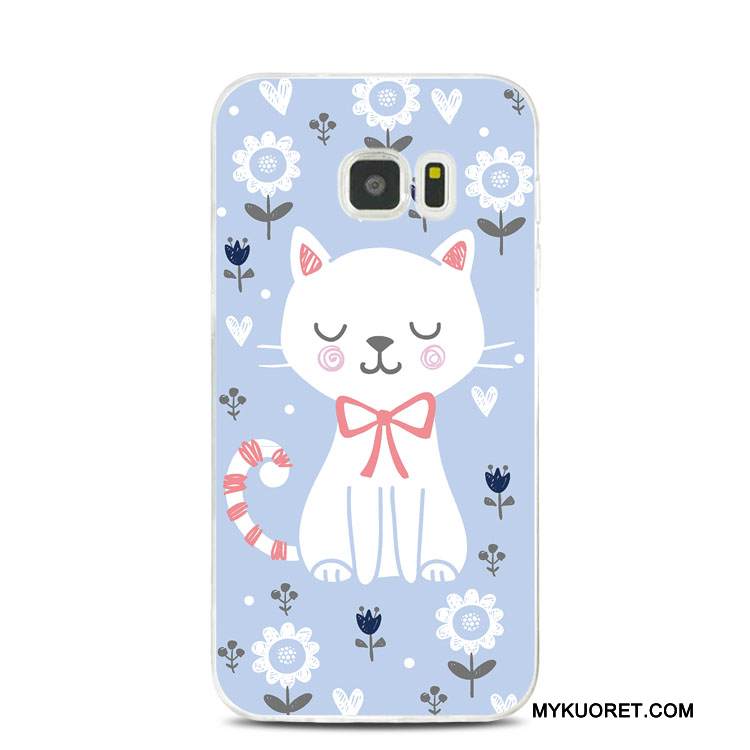 Kuori Samsung Galaxy Note 5 Pehmeä Neste Puhelimen Kuoret Rengas, Kotelo Samsung Galaxy Note 5 Tuki Vaaleansininen