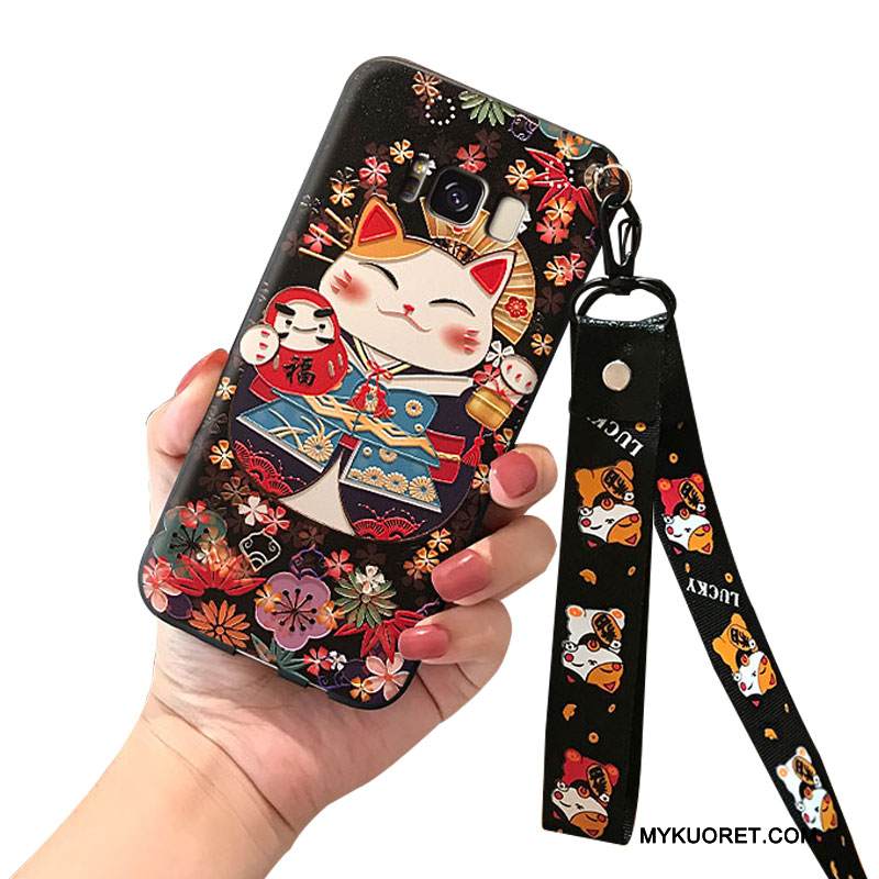 Kuori Samsung Galaxy Note 5 Silikoni Ihana Lyhyet, Kotelo Samsung Galaxy Note 5 Pitkä Musta