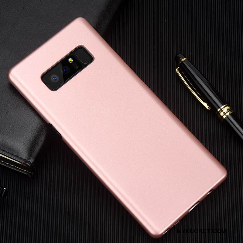 Kuori Samsung Galaxy Note 8 Laukut Pesty Suede Trendi, Kotelo Samsung Galaxy Note 8 Suojaus Ultra Murtumaton