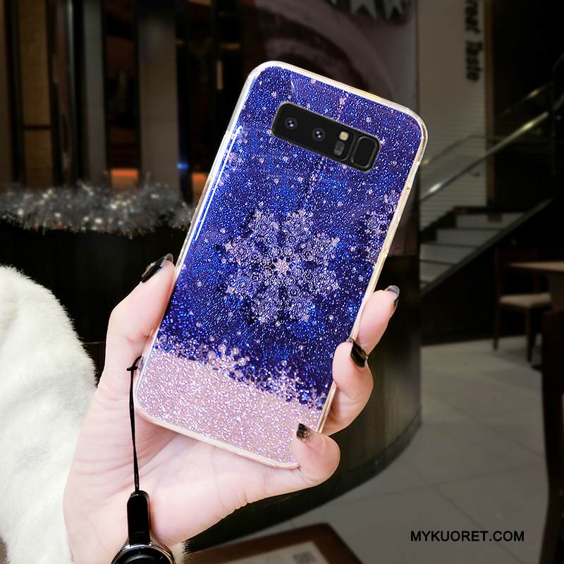 Kuori Samsung Galaxy Note 8 Pehmeä Neste Murtumaton Trendi, Kotelo Samsung Galaxy Note 8 Luova Kova Puhelimen Kuoret