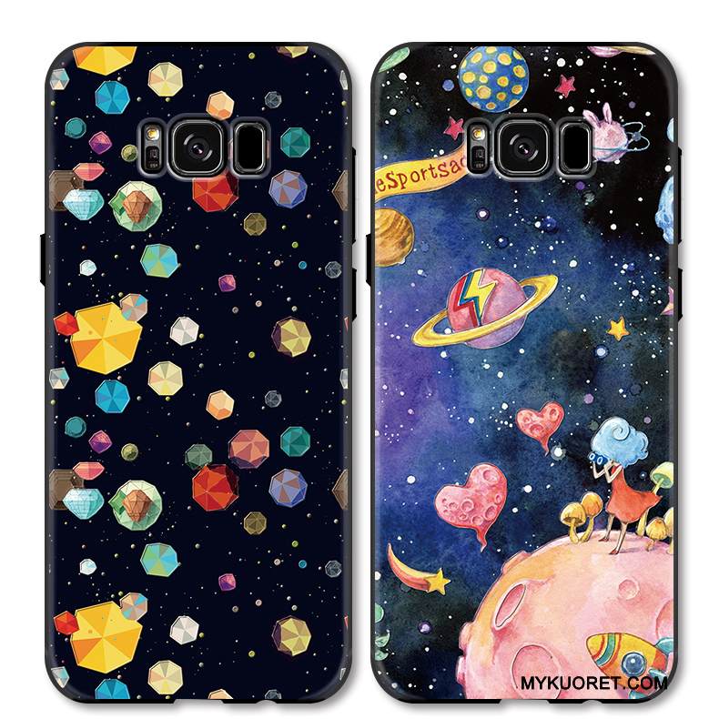 Kuori Samsung Galaxy Note 8 Suojaus Murtumaton Persoonallisuus, Kotelo Samsung Galaxy Note 8 Monivärinen Tähtitaivas Värikäs