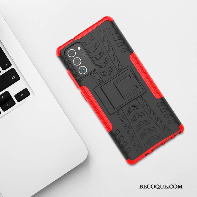 Kuori Samsung Galaxy Note20 Laukut Punainen Liukumaton, Kotelo Samsung Galaxy Note20 Silikoni Puhelimen Kuoret