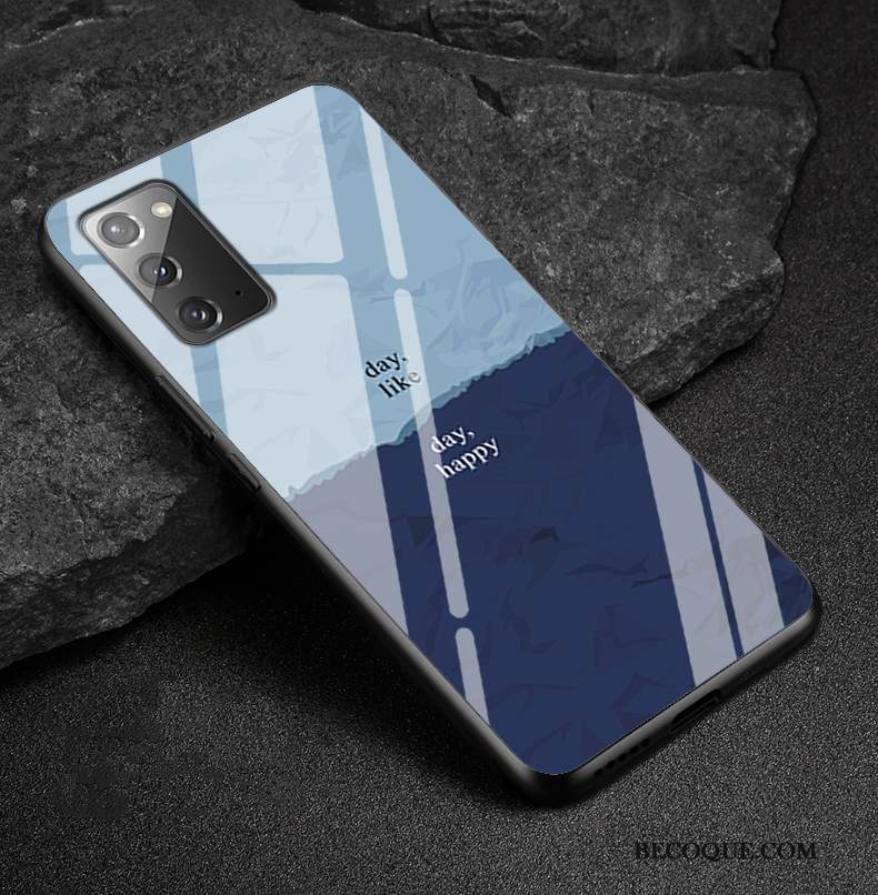 Kuori Samsung Galaxy Note20 Suojaus Muokata Lasi, Kotelo Samsung Galaxy Note20 Pehmeä Neste Timantti Puhelimen Kuoret