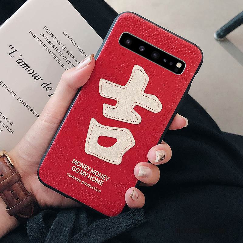 Kuori Samsung Galaxy S10 5g Maalaus Puhelimen Kuoret Rakastunut, Kotelo Samsung Galaxy S10 5g Pehmeä Neste Uusi Yksinkertainen