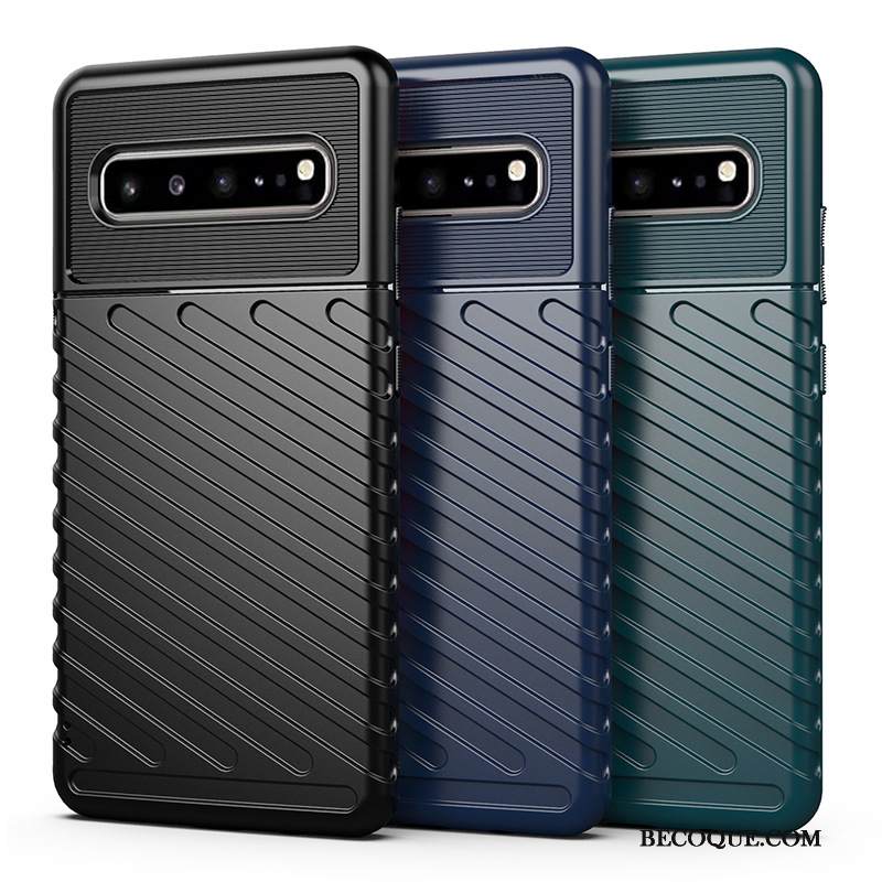 Kuori Samsung Galaxy S10 5g Pehmeä Neste Musta Puhelimen Kuoret, Kotelo Samsung Galaxy S10 5g