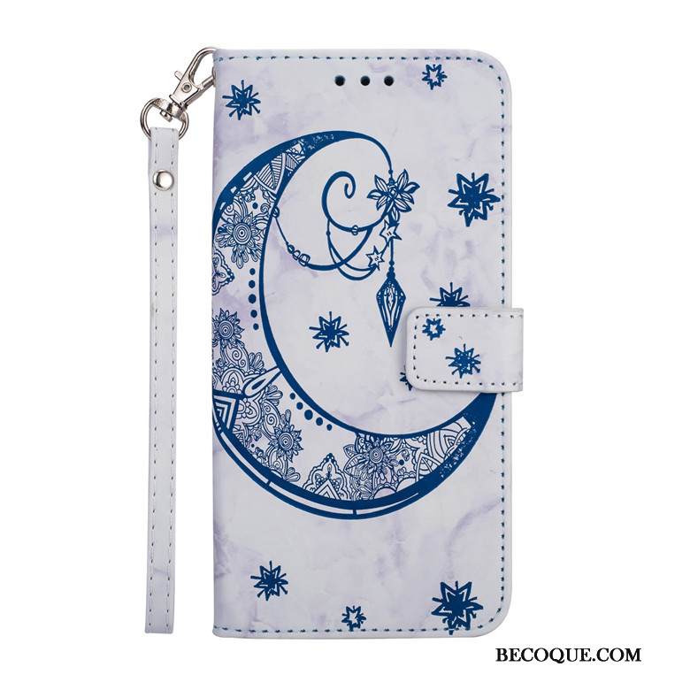 Kuori Samsung Galaxy S10+ Kuoret Murtumaton Sininen, Kotelo Samsung Galaxy S10+ Nahka Kuukausi Puhelimen Kuoret