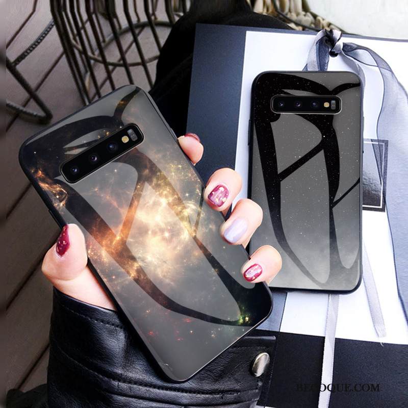 Kuori Samsung Galaxy S10 Suojaus Yksinkertainen Tähtitaivas, Kotelo Samsung Galaxy S10 Laukut Persoonallisuus Trendi