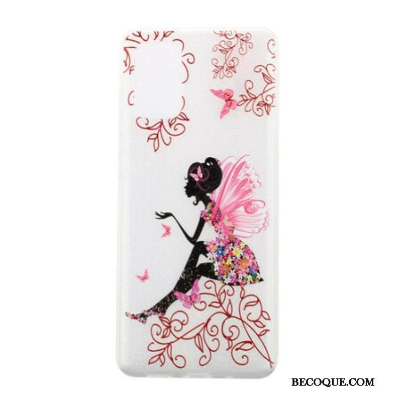 Kuori Samsung Galaxy S20 Plus / S20 Plus 5G Läpinäkyvä Kukkakeiju