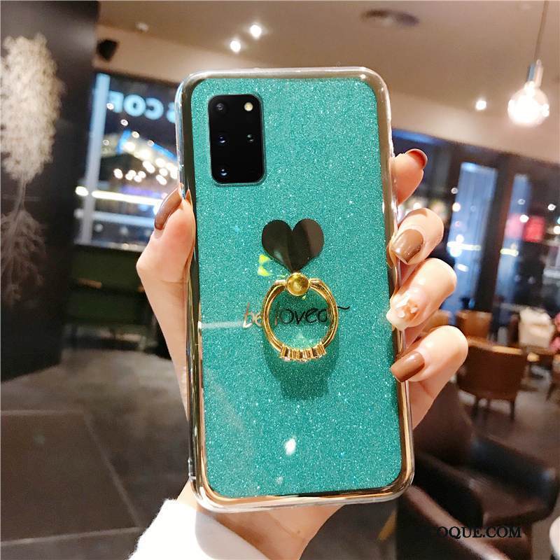 Kuori Samsung Galaxy S20+ Silikoni Net Red Tide-brändi, Kotelo Samsung Galaxy S20+ Tuki Rakkaus Ohut