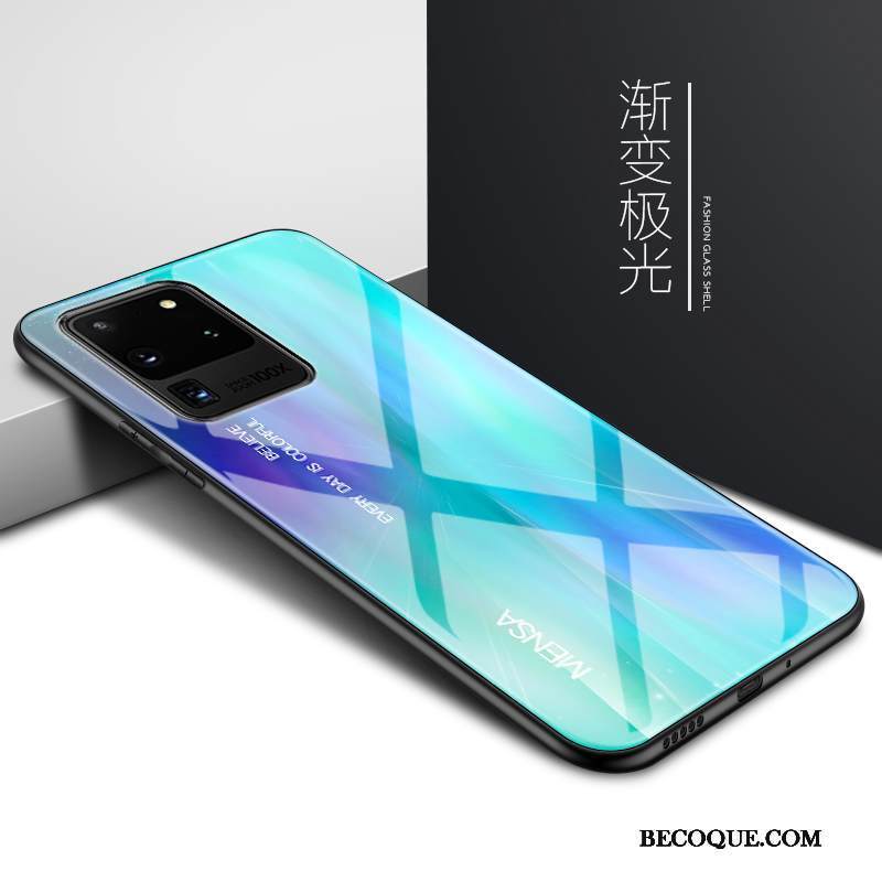Kuori Samsung Galaxy S20 Ultra Luova Sininen Trendi, Kotelo Samsung Galaxy S20 Ultra Laukut Puhelimen Kuoret Persoonallisuus