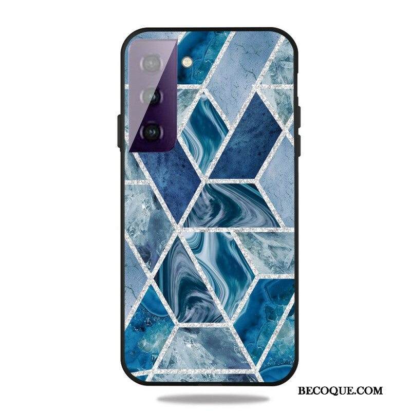 Kuori Samsung Galaxy S21 5G Glitter Marble