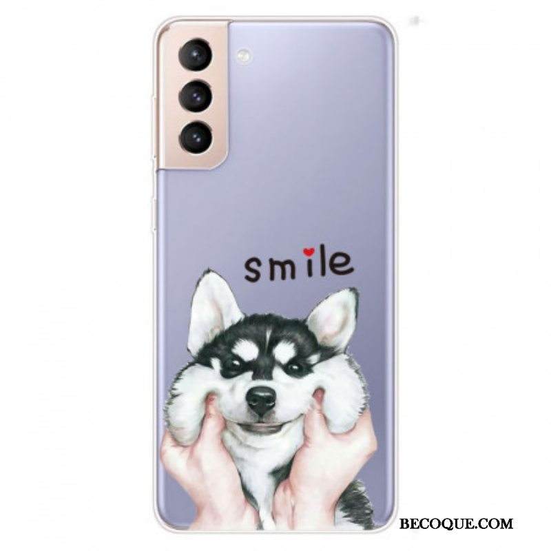 Kuori Samsung Galaxy S22 5G Hymyile Koira