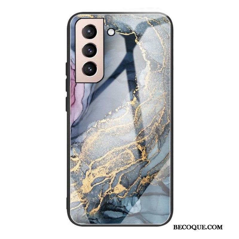Kuori Samsung Galaxy S22 5G Marmori Karkaistu Lasi