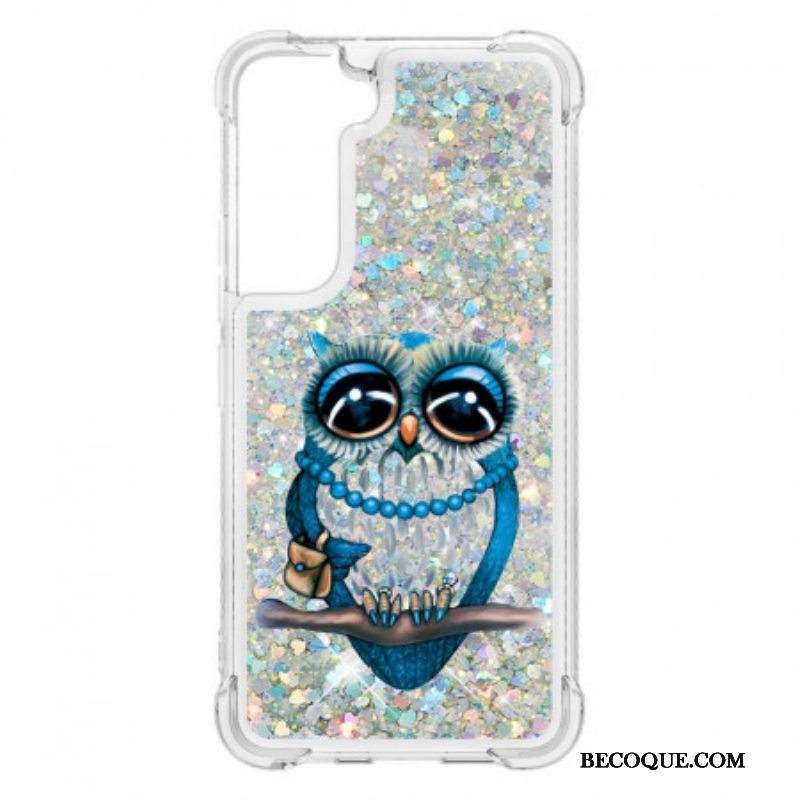 Kuori Samsung Galaxy S22 5G Neiti Owl Sequins