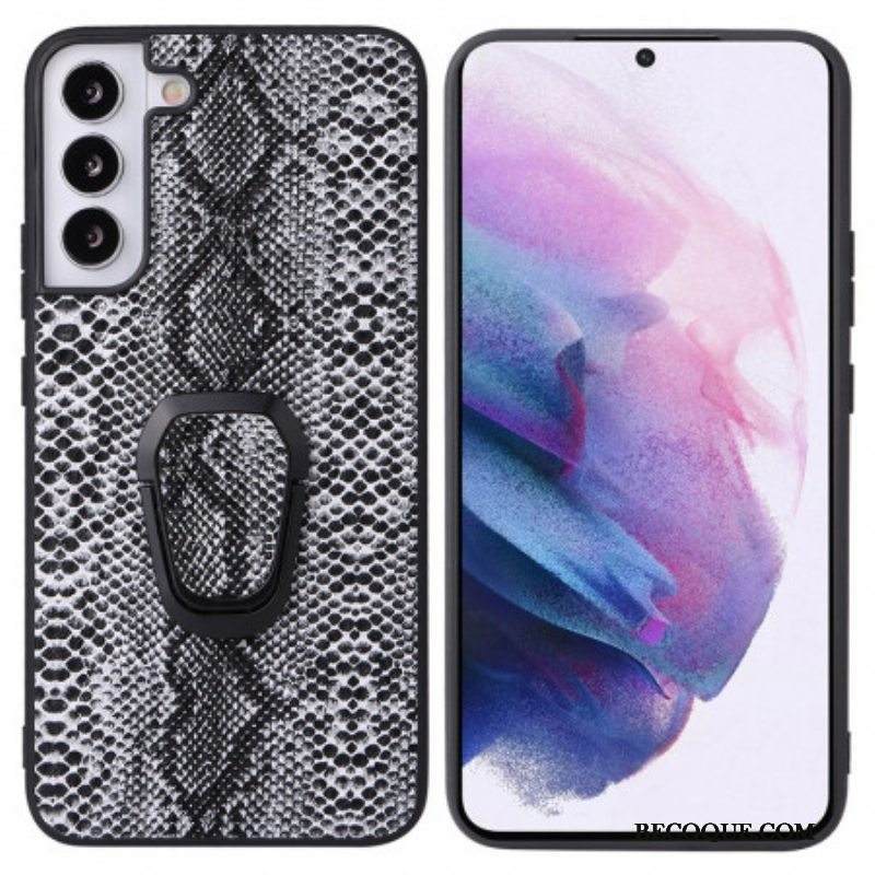 Kuori Samsung Galaxy S22 5G Snake-tyylinen Sormusteline