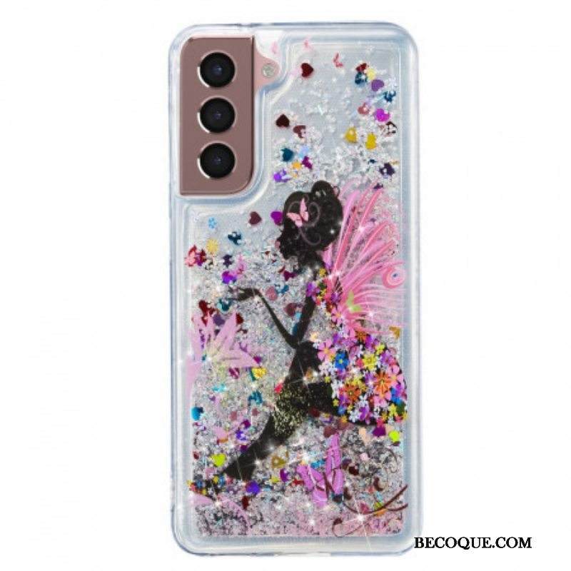 Kuori Samsung Galaxy S22 Plus 5G Glitter Fairy