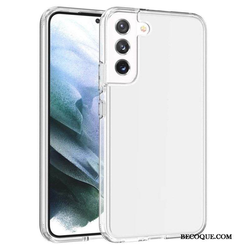 Kuori Samsung Galaxy S22 Plus 5G Värillinen Läpinäkyvä Hybridi