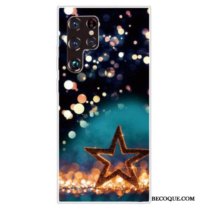 Kuori Samsung Galaxy S22 Ultra 5G Joustava Tähti