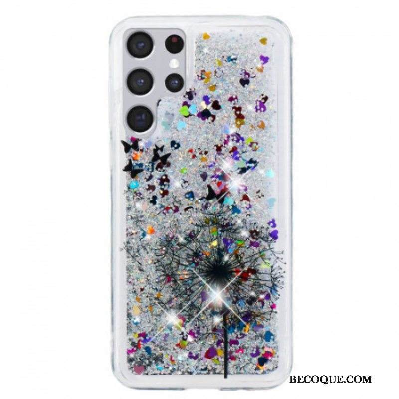 Kuori Samsung Galaxy S22 Ultra 5G Kimaltelevia Voikukkia