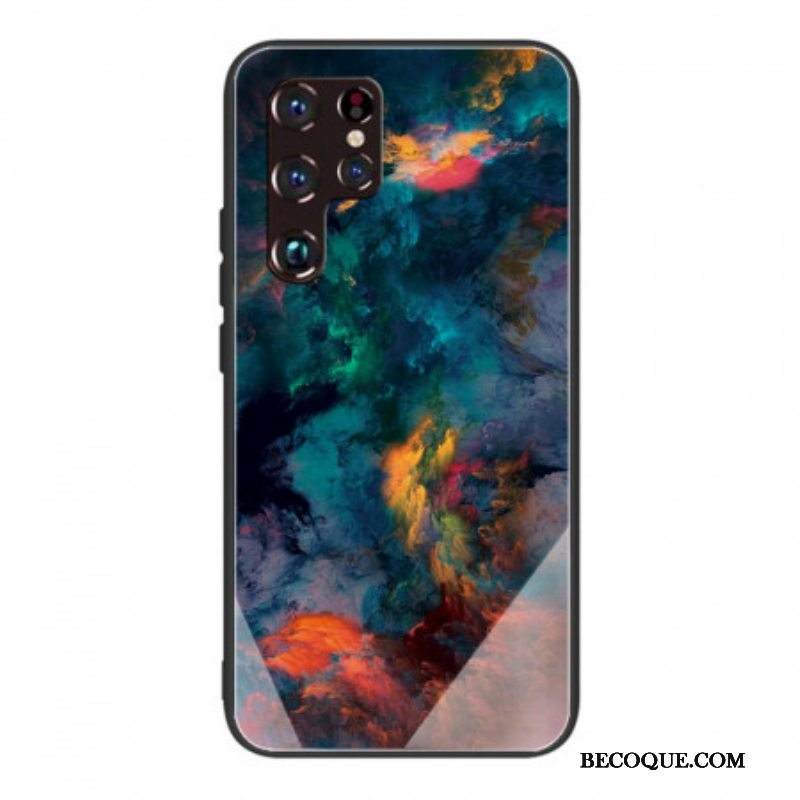 Kuori Samsung Galaxy S22 Ultra 5G Sky Karkaistu Lasi