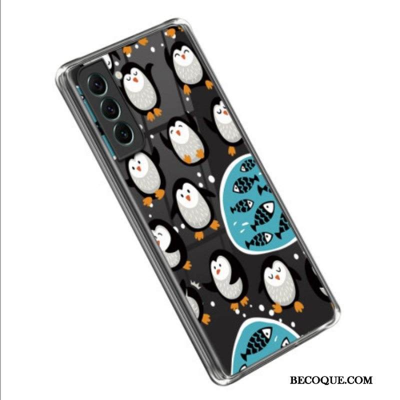 Kuori Samsung Galaxy S23 5G Saumattomat Pingviinit