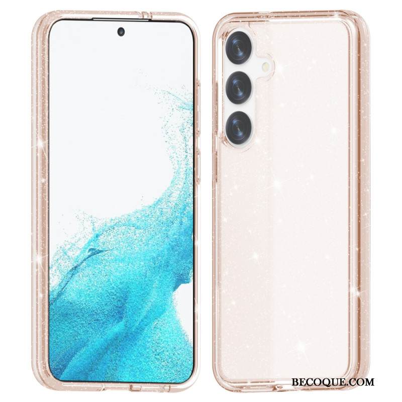 Kuori Samsung Galaxy S24 5g Läpinäkyvä Glitter
