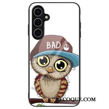 Kuori Samsung Galaxy S24 Fe Bad Owl Tempered Glass Kuori Samsung Galaxy S24 Fe Bad Owl Tempered Glass