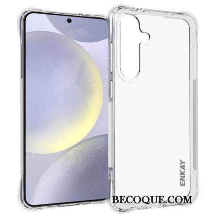 Kuori Samsung Galaxy S24 Fe Läpinäkyvä Enkay Suojakuori Kuori Samsung Galaxy S24 Fe Läpinäkyvä Enkay Suojakuori