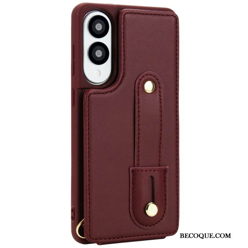 Kuori Samsung Galaxy S25 5g Edge Korttikotelo Hihnalla Ja Olkahihnalla