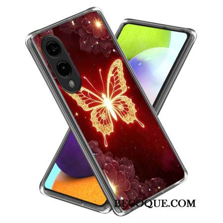 Kuori Samsung Galaxy S25 5g Edge Kultainen Perhonen