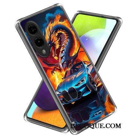 Kuori Samsung Galaxy S25 5g Edge Lohikäärmeurheiluauto