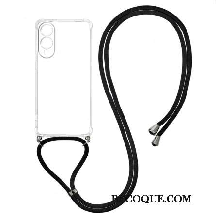 Kuori Samsung Galaxy S25 5g Edge Läpinäkyvä Kaulanauha