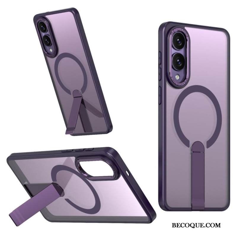 Kuori Samsung Galaxy S25 5g Edge Magsafe-yhteensopiva Integroidulla Jalustalla Suojakuori