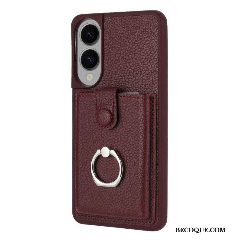 Kuori Samsung Galaxy S25 5g Edge Sormuskotelo Ja Korttikotelo