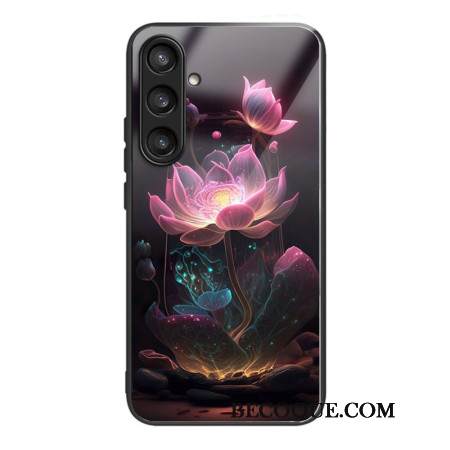 Kuori Samsung Galaxy S25 5g Karkaistua Lasia Oleva Lootuskuvio