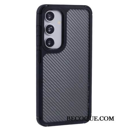 Kuori Samsung Galaxy S25 5g Läpikuultava Hiilikuitukuvioinen