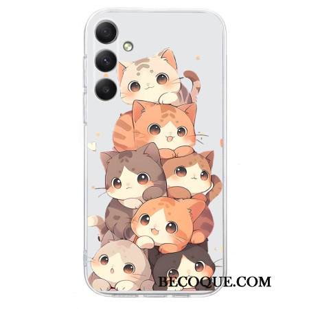 Kuori Samsung Galaxy S25 Fe Kasa Kissanpentuja Suojakuori