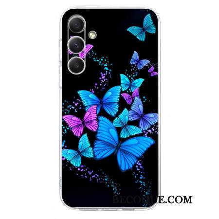Kuori Samsung Galaxy S25 Fe Värikkäitä Perhosia