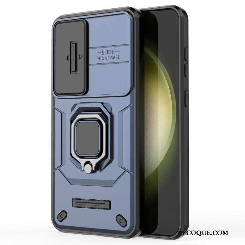 Kuori Samsung Galaxy S25 Plus 5g Kestävä Rengas Linssinsuojalla Suojakuori