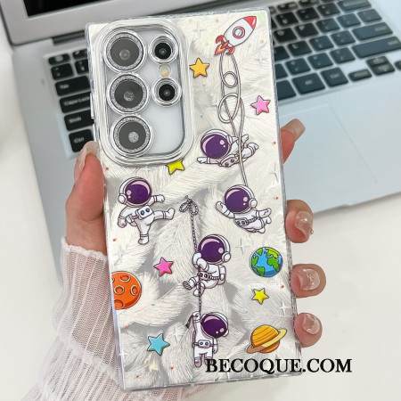 Kuori Samsung Galaxy S25 Ultra 5g Astronautti Linssinsuojalla