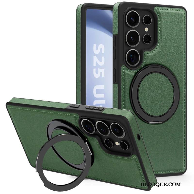 Kuori Samsung Galaxy S25 Ultra 5g Magneettinen Pyörivällä Jalustalla