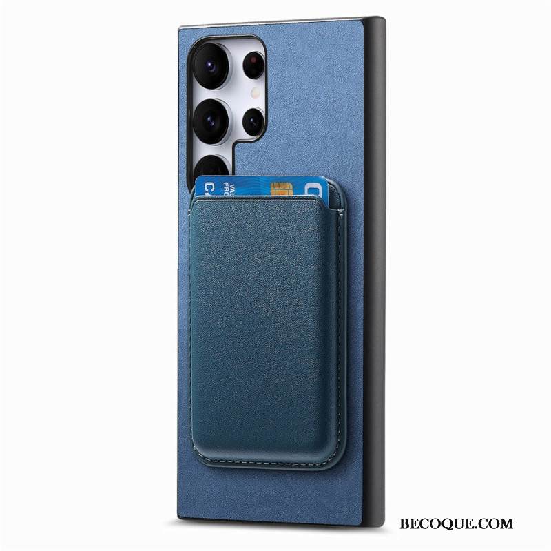 Kuori Samsung Galaxy S25 Ultra 5g Mokkanahkainen Irrotettava Magneettikorttikotelo
