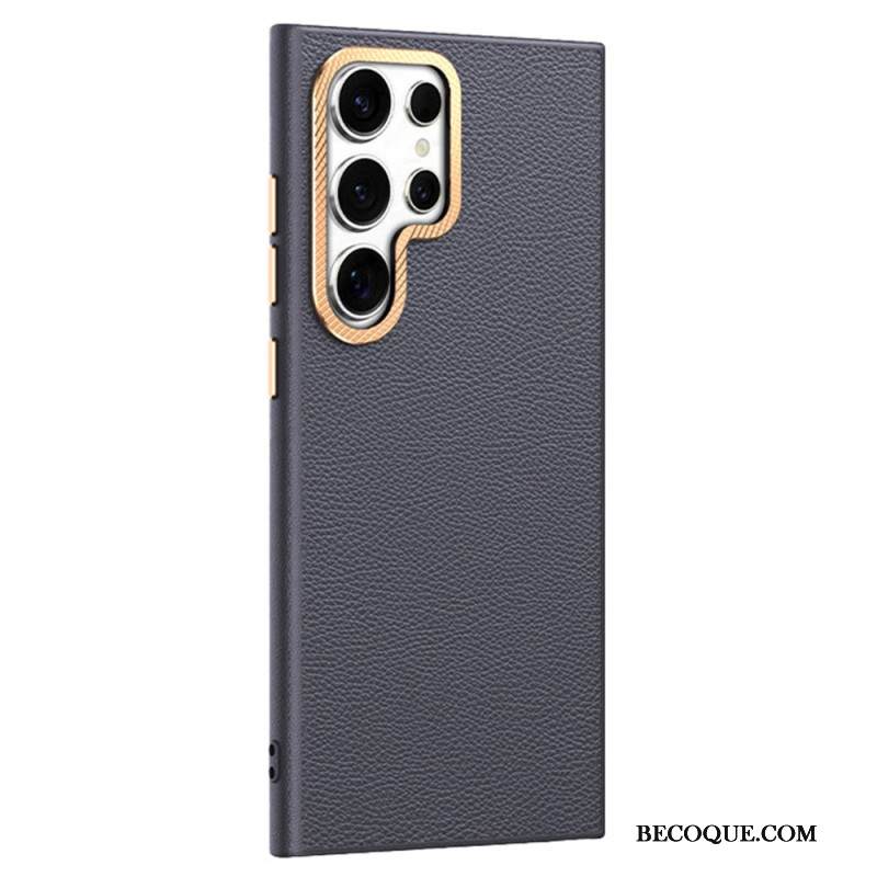 Kuori Samsung Galaxy S25 Ultra 5g Teksturoitu Tekonahka