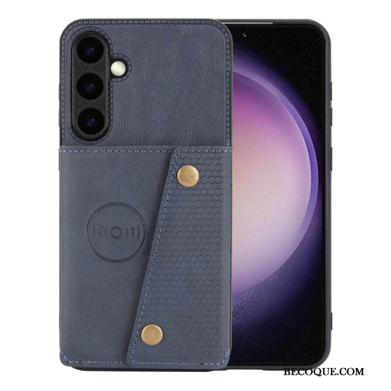 Kuori Samsung Galaxy S26 Nahkajäljitelmäinen Korttikotelo